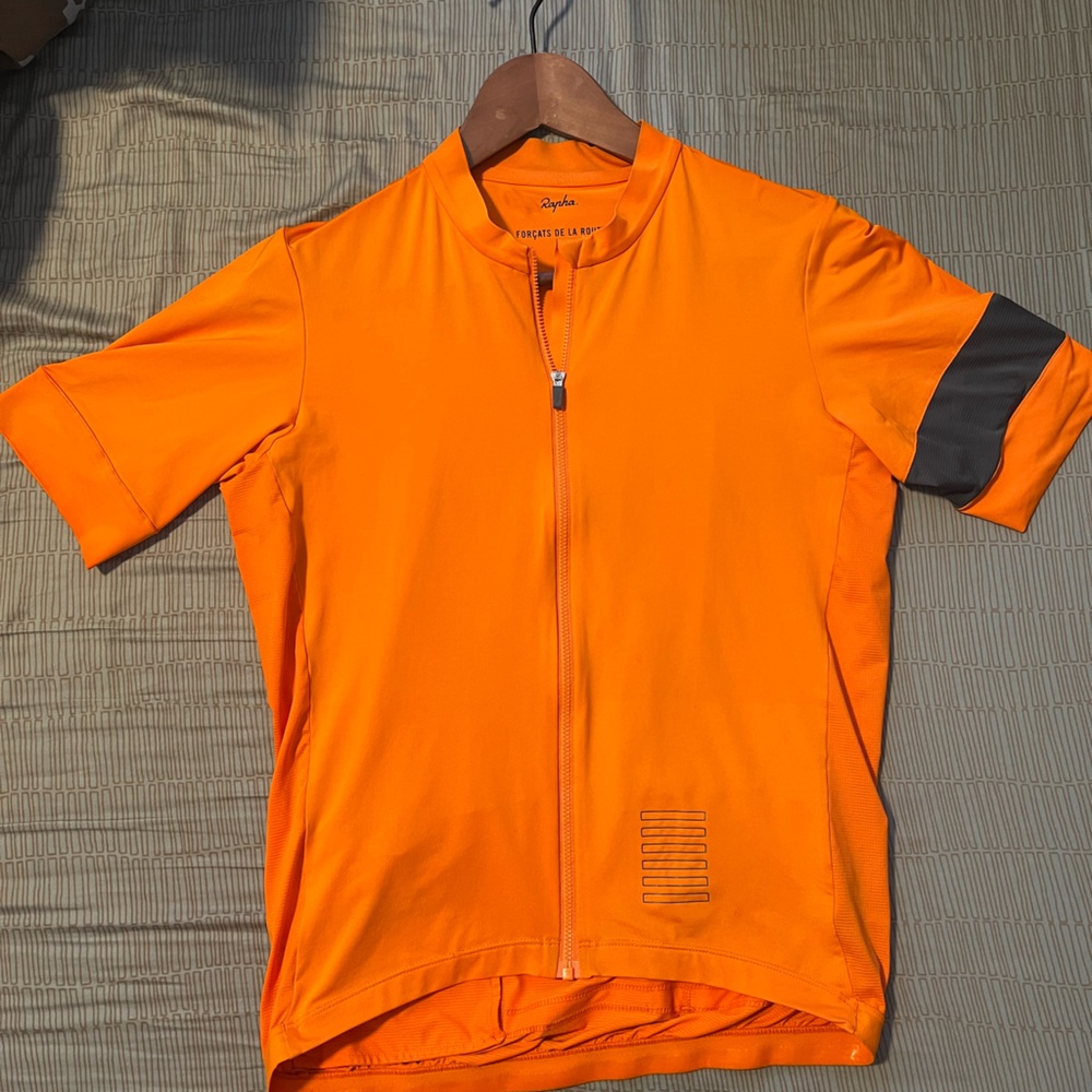 Rapha Vibrant Orange Cycling Jersey
